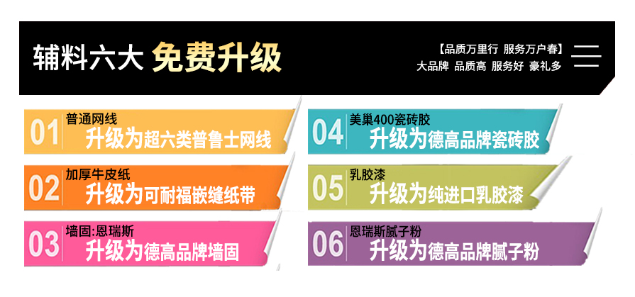 創之鴻裝飾工藝升級禮包