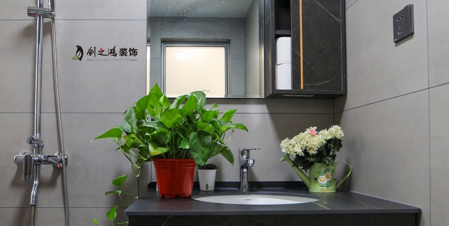 九和府126㎡現(xiàn)代簡約風格三居室裝修案例