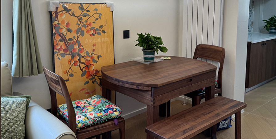 風屏公寓86㎡中古風格兩居室原創案例